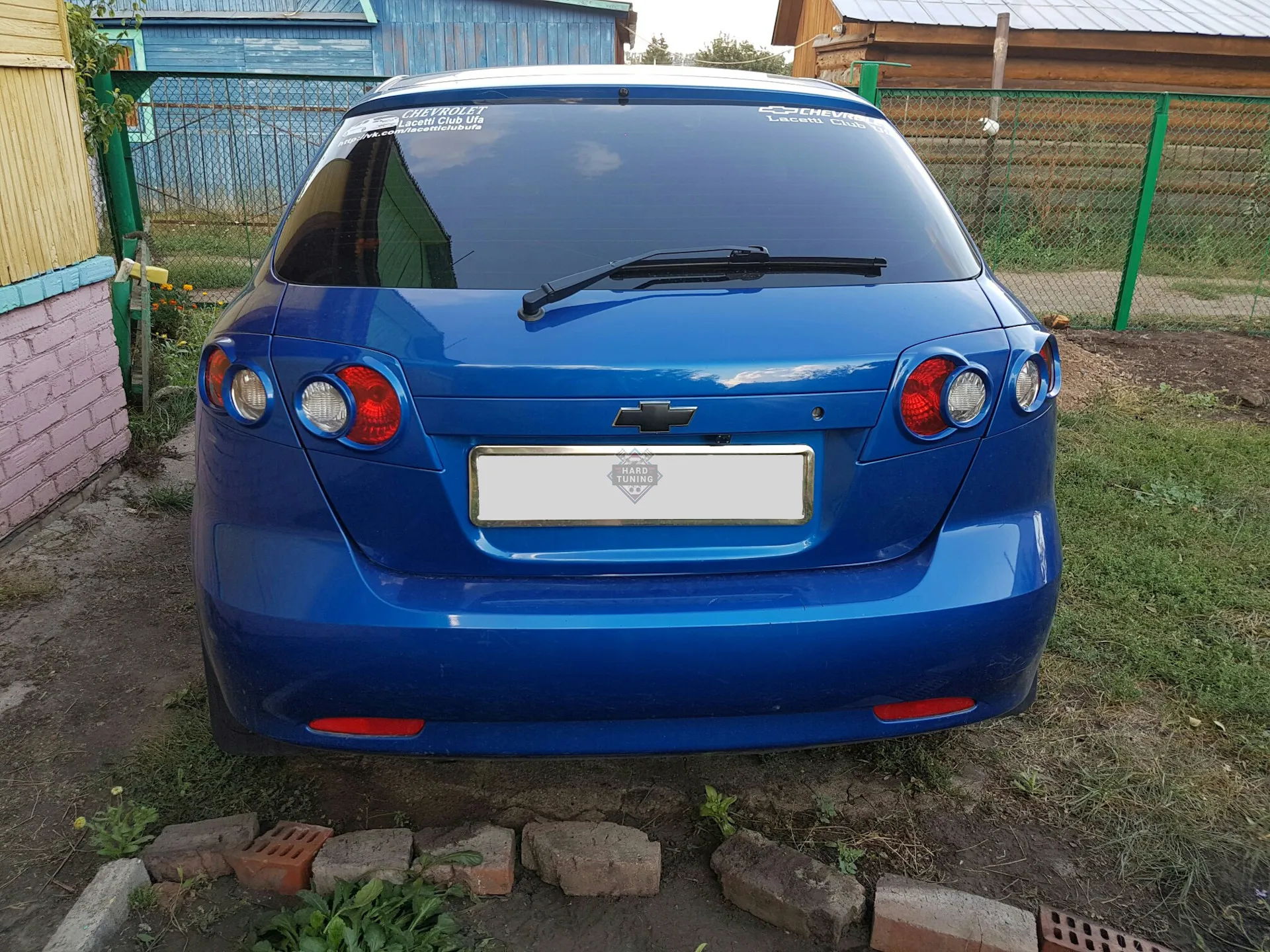Накладки на задние фары (маска) GT Chevrolett Lacetti хетчбек