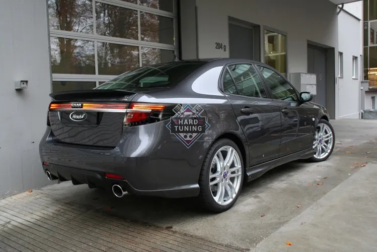 Диффузор на задний бампер Saab 9-3