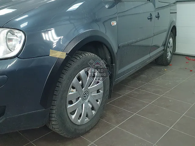 Накладка на арки Volkswagen Caddy 3 дорестайлинг