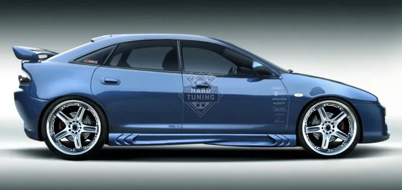 Накладки на пороги AUTO-R Mazda 323 F