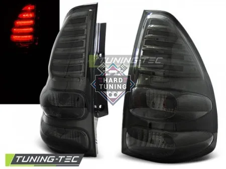 Задние фонари Toyota Land Cruiser 120 (2003-2009) LED тонированные