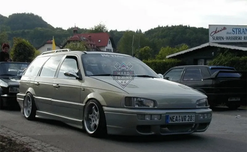 Накладки на пороги Rieger Volkswagen Passat B3 АБС пластик
