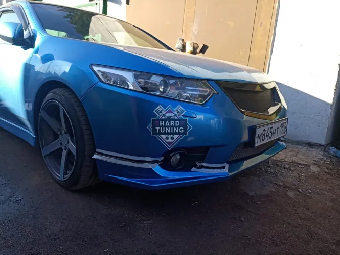 Накладка на передний бампер MODULO Honda Accord 8 (2008-2013) Стеклопластик