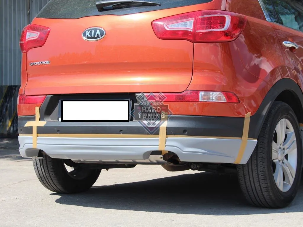 Накладка на задний бампер IXION KIA Sportage 3 SL