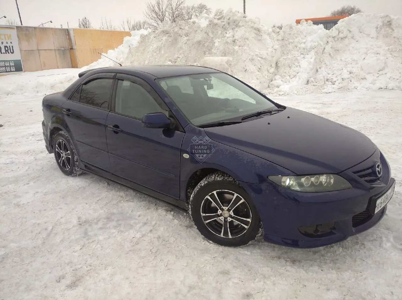 Накладки на пороги AutoExe Mazda 6 GG