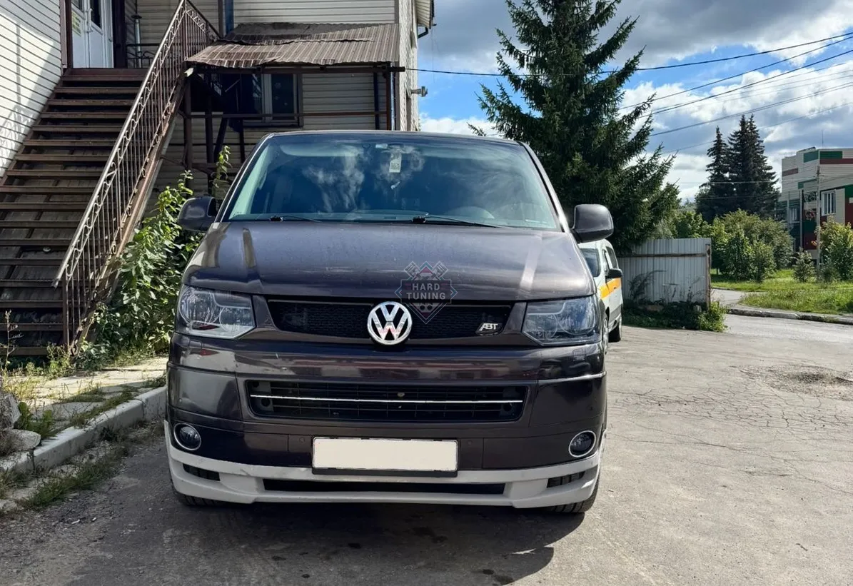 Накладка на передний бампер ABT Volkswagen T5 рестайлинг