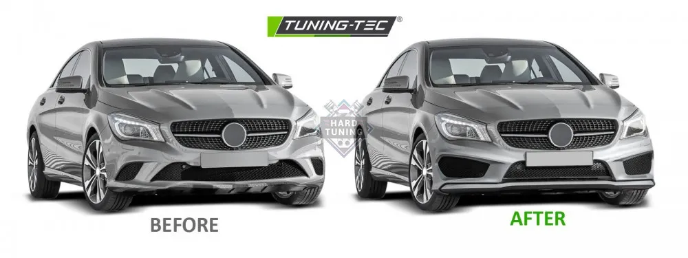 Передний бампер SPORT PDC Mercedes CLA C117 (2013 -2016)