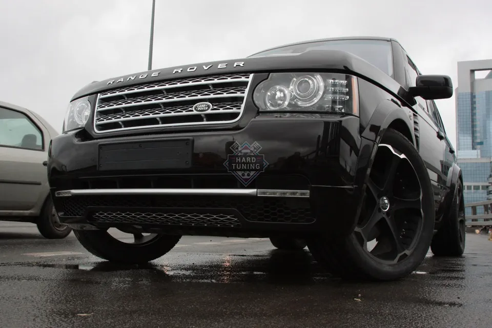 Накладка на передний бампер TRIGGER Range Rover Vogue L322 2й-рестайлинг (2009-2012)