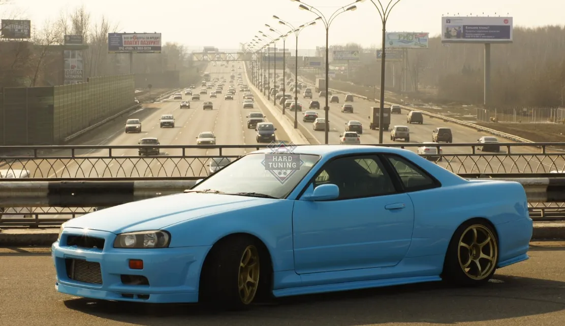 Накладки под пороги GTR NISMO Nissan Skyline R34 Купе