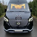 Передний бампер VIP HT Mercedes Sprinter W907 2018+ АБС ПЛАСТИК