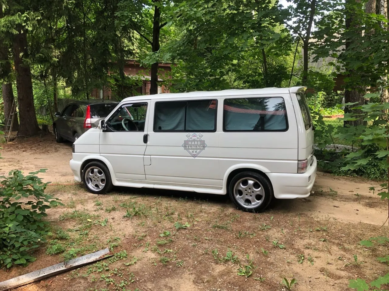 Накладки на пороги с арками PROJEKTZWO короткая база Volkswagen T4