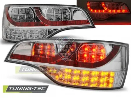 Задние фары AUDI Q7 (2006-2009) LED TAIL LIGHTS fits хром