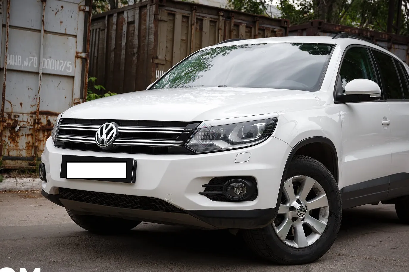 Накладки на фары VW Tiguan (2011-2016)