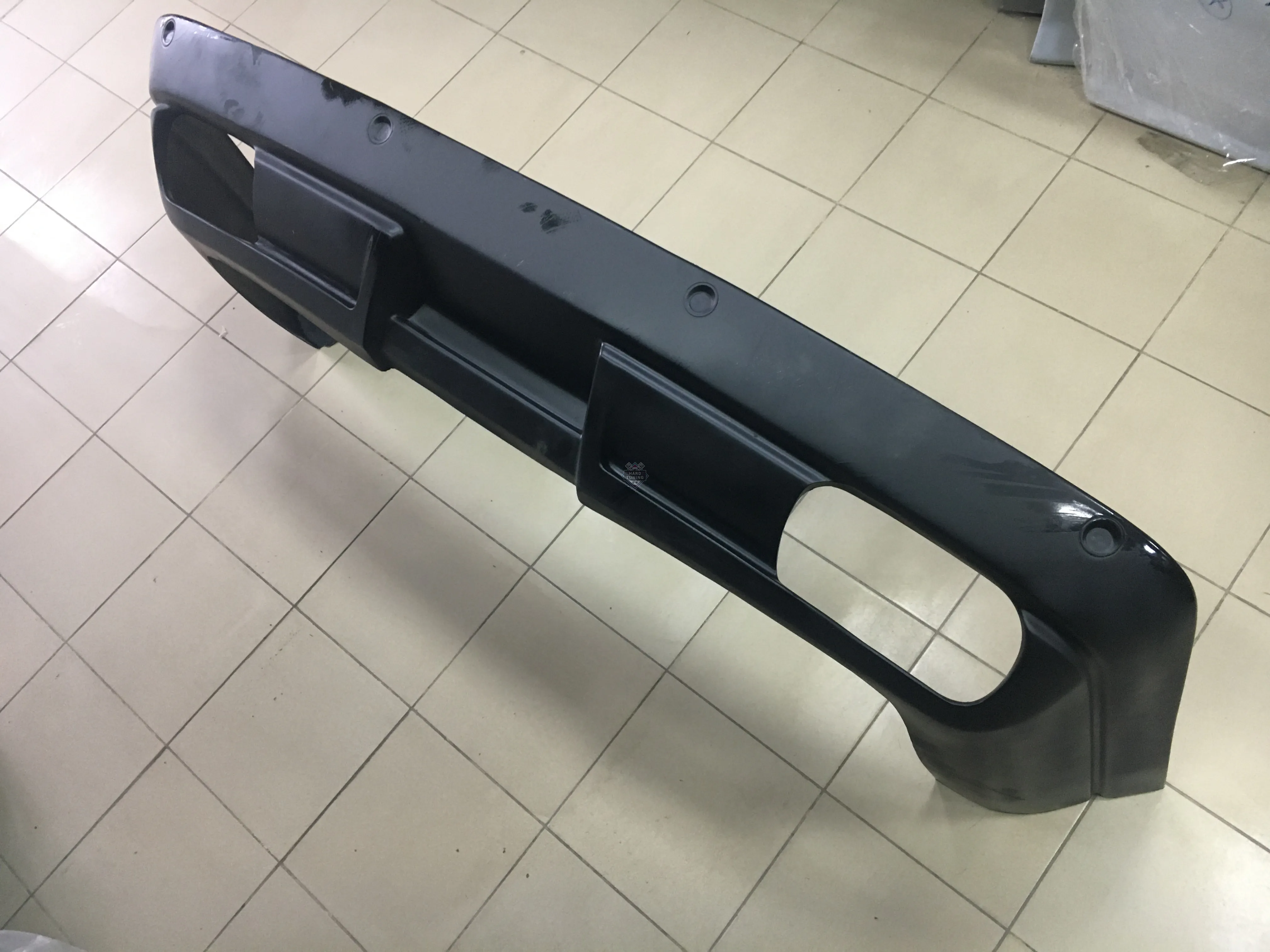 Накладка на задний бампер VERGE STYLE Range Rover Vogue L322 2005-2010