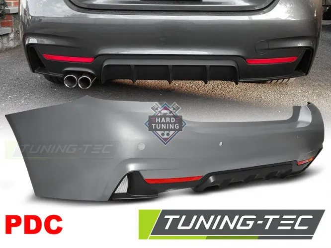 Задний бампер PERFORMANCE STYLE PDC BMW F32/F33 (2013-2020)