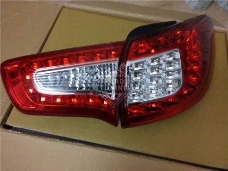 Альтернативные фонари KIA SPORTAGE 3 (ПРОЗРАЧНЫЙ, КРАСНЫЙ)