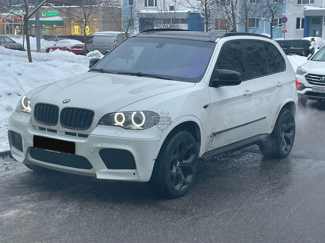 Передний бампер M BMW X5 E70 дорестайлинг