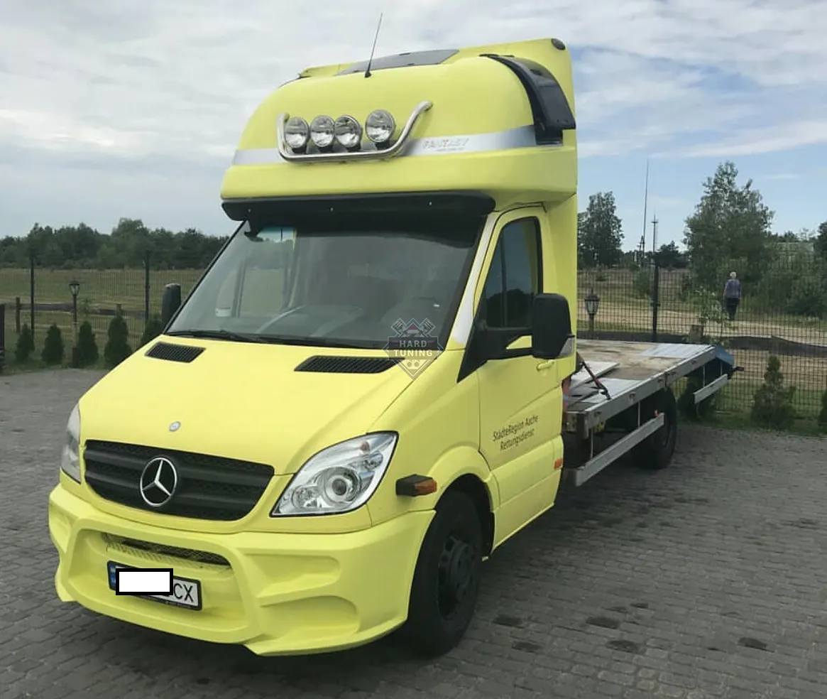 Бампер-накладка на передний бампер HT Mercedes Sprinter 2006-2013