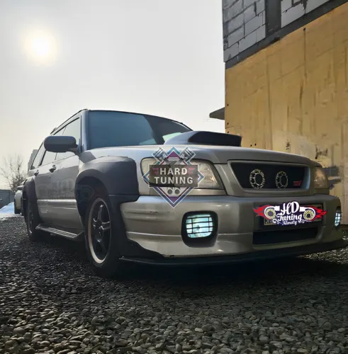 Расширение +35 мм HD Tuning на крылья и STI2 бампера для Subaru Forester SF (1997 -2002 год)