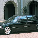 Накладки на пороги WALD Mercedes S-klasse (W140)
