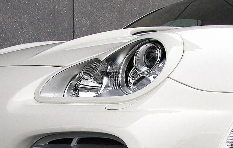 Накладки на передние фары для Porsche Cayenne 955