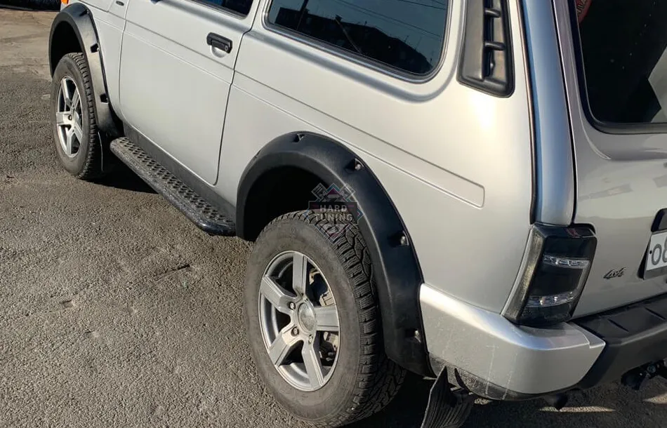 Расширители арок +40мм Lada Niva 4x4 Urban 3D (трехдверный)