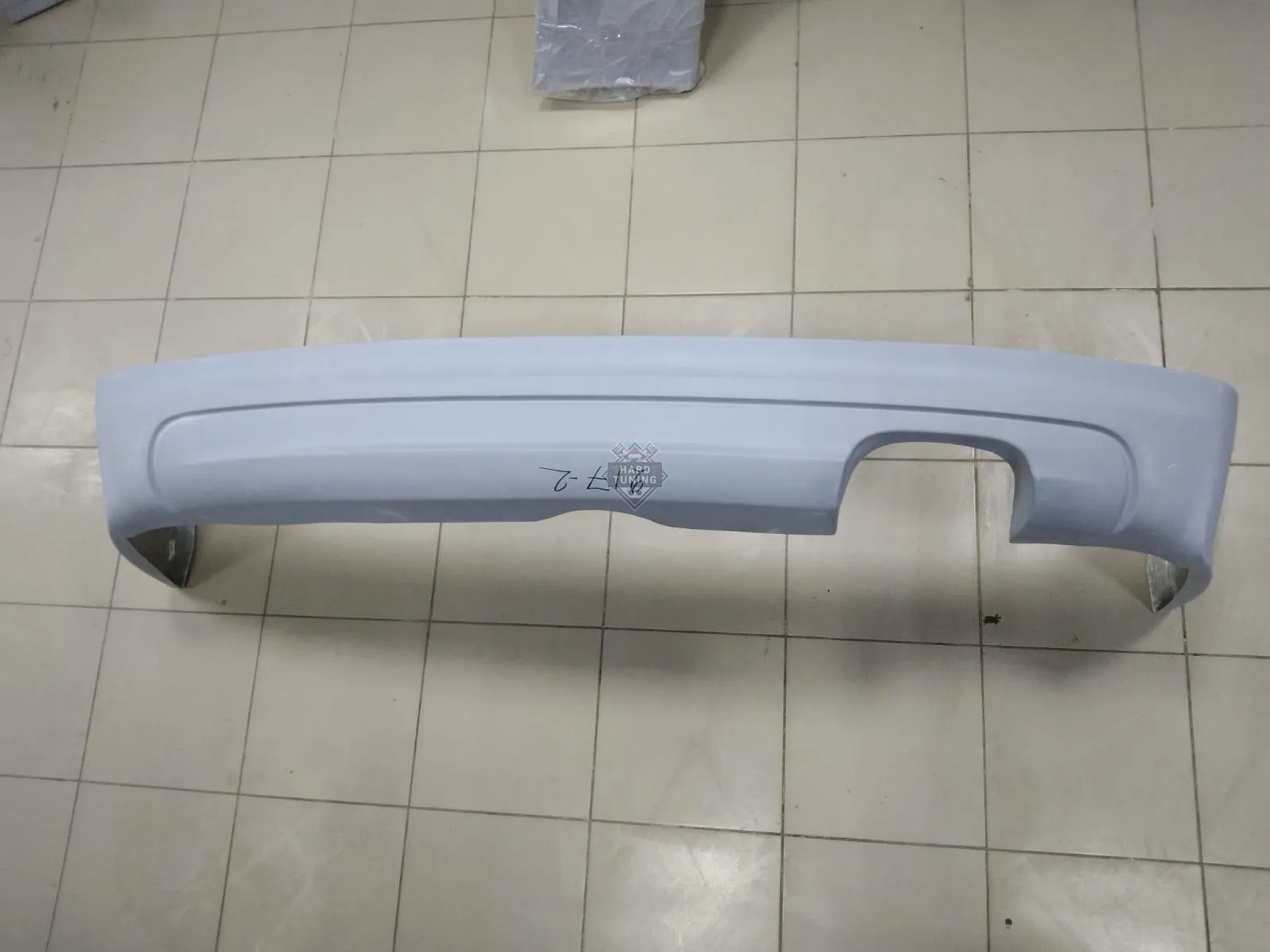 Накладка на задний бампер MUGEN Honda Civic 8 4D стеклопластик