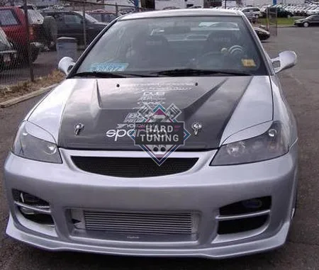 Передний бампер R34 Honda Civic 7 (2001-2003)