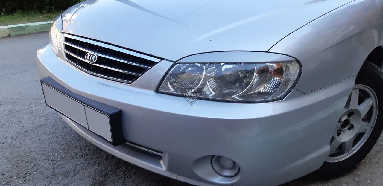 Накладки на фары KIA Spectra