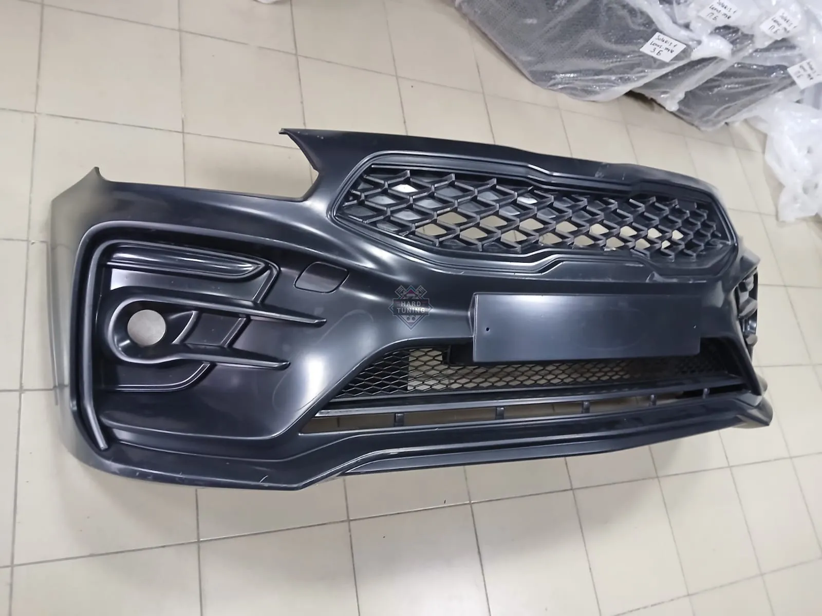Передний бампер KUDOS ROMB KIA Rio 4 (2017-2020)