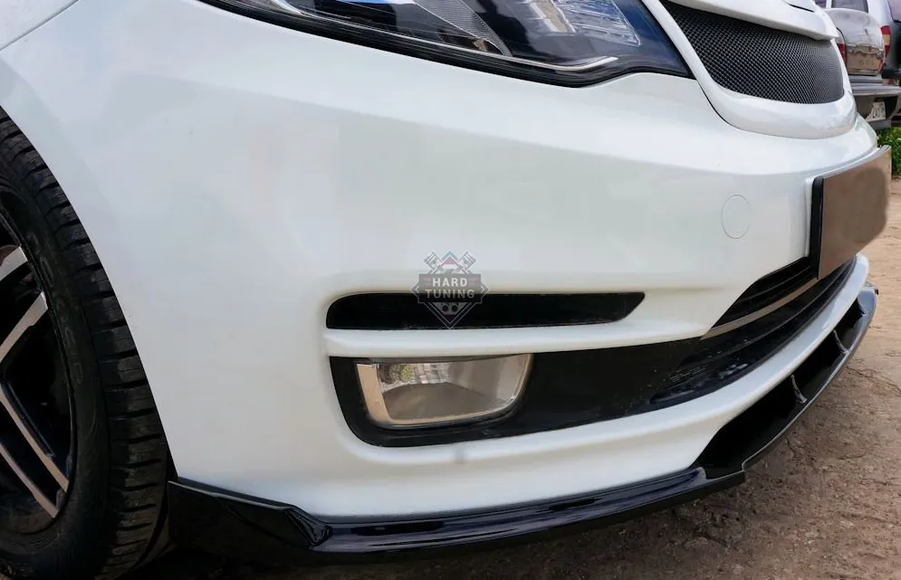 Сплиттер переднего бампера KIA Rio 3 рестайлинг