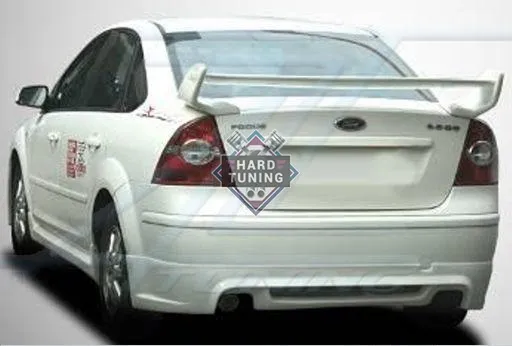 Накладка на задний бампер Ford Focus 2 Дорестайлинг Седан