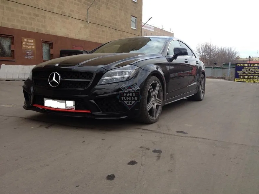 Накладки на пороги PRIOR DESIGN Mercedes CLS-Class W218
