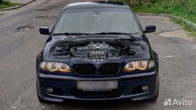 Передний бампер M-Tech 2 BMW E46 ABS