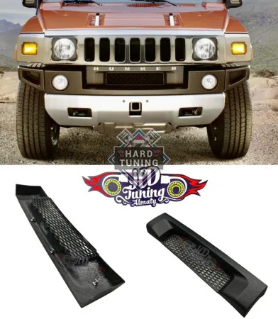 Решетка радиатора нижняя Hummer H2