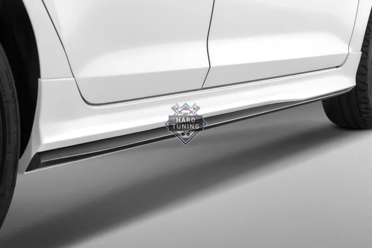 Накладки на пороги MERCEDES-STYLE Hyundai Solaris 2 (2017+)
