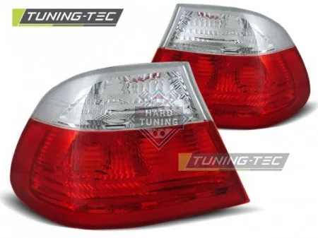 Задние фары BMW E46 (1999-2003) COUPE TAIL LIGHTS fits красно-белые