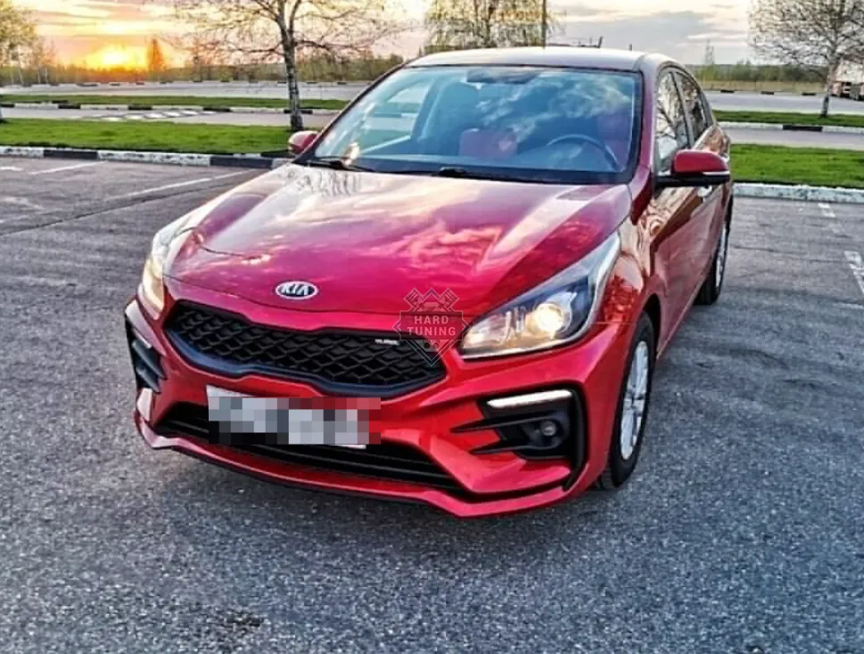 Передний бампер KUDOS ROMB KIA Rio 4 (2017-2020)