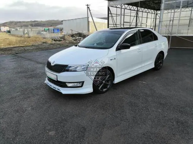 Передняя накладка CSR Style Skoda Rapid