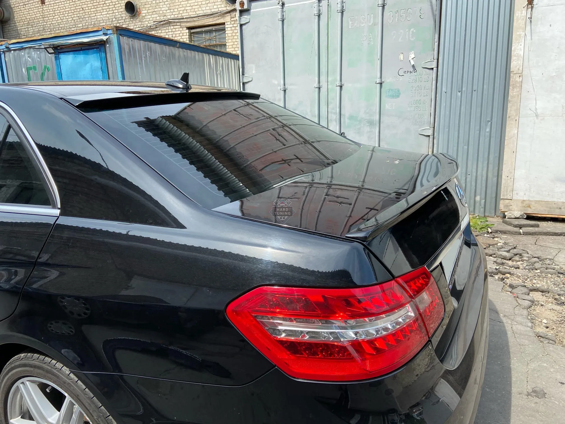 Спойлер лип Mercedes E-Class W212
