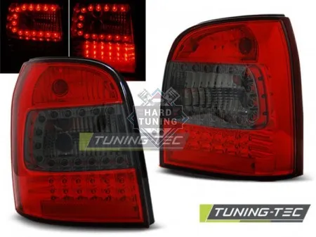 Задние фары AUDI A4 B5 (1994-2001) AVANT LED TAIL LIGHTS fits красно-тонированные