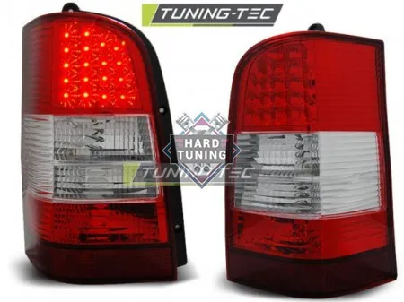 Задние фонари Mercedes Vito V-Class W638 (1996-2003) LED красно-белые