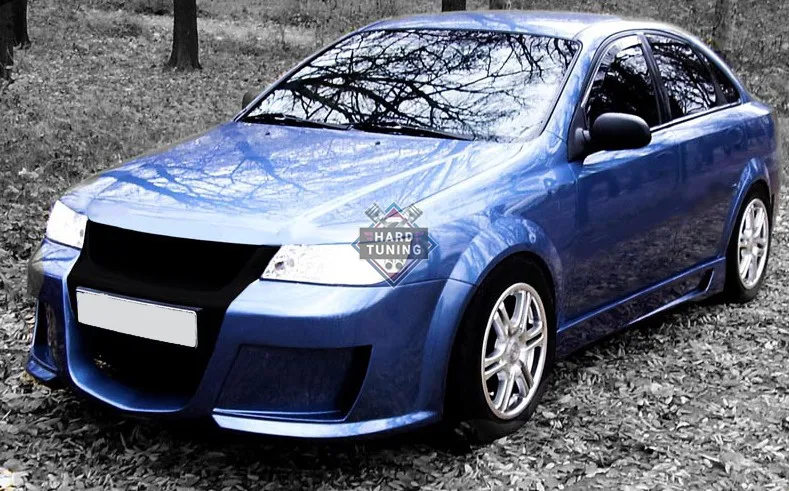 Передний бампер RIEGER-STYLE Chevrolet Lacetti седан