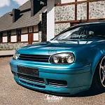 Накладка на передний бампер GLI Volkswagen Golf 4