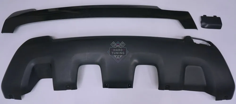 Накладка на задний бампер Renault Duster 2015+