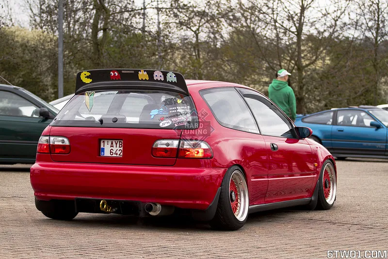 Спойлер BYS Honda Civic 5