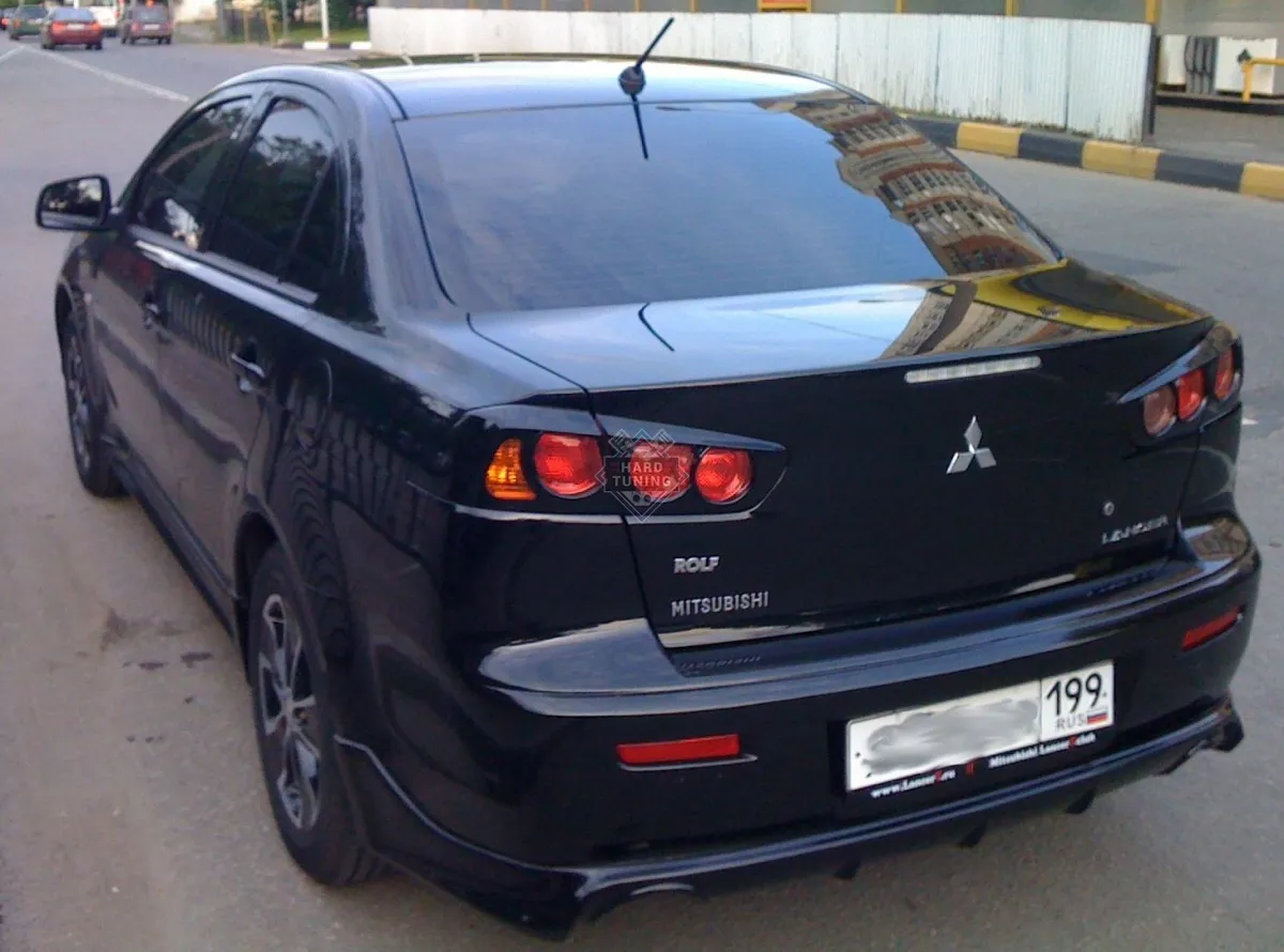 Маски на задние фонари Mitsubishi Lancer 10 (2007-2016)