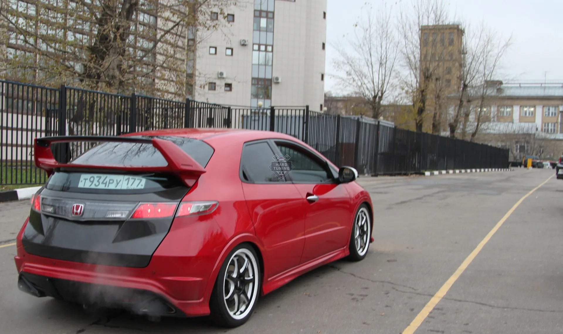 Накладки на пороги TYPE R Honda Civic 8 5D