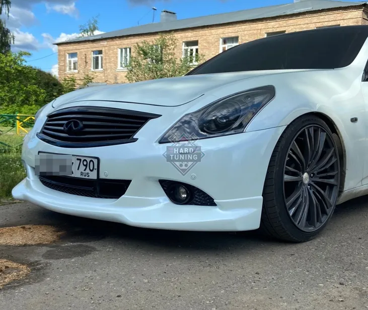 Накладка на передний бампер REDLINE Infiniti G25 V36 (2006-2013)