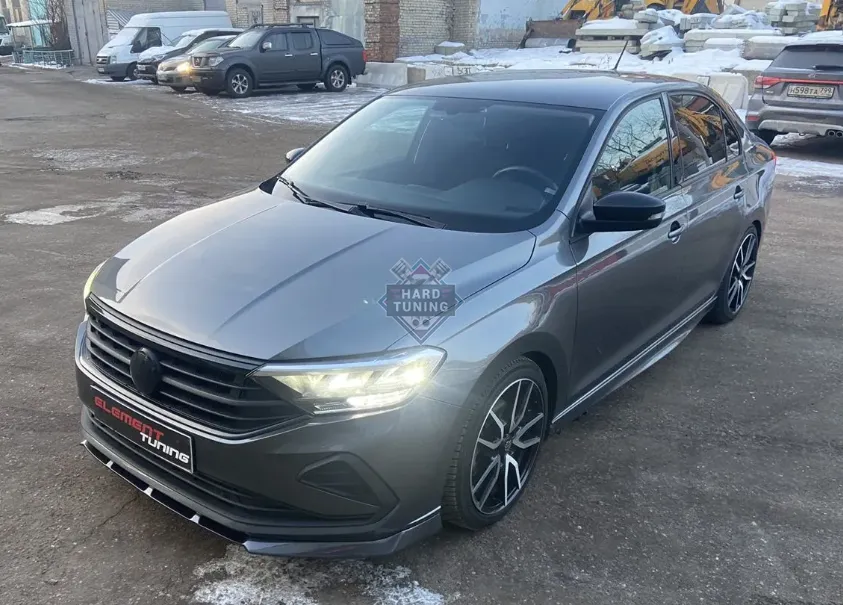 Сплиттер на бампер Volkswagen Polo MK6